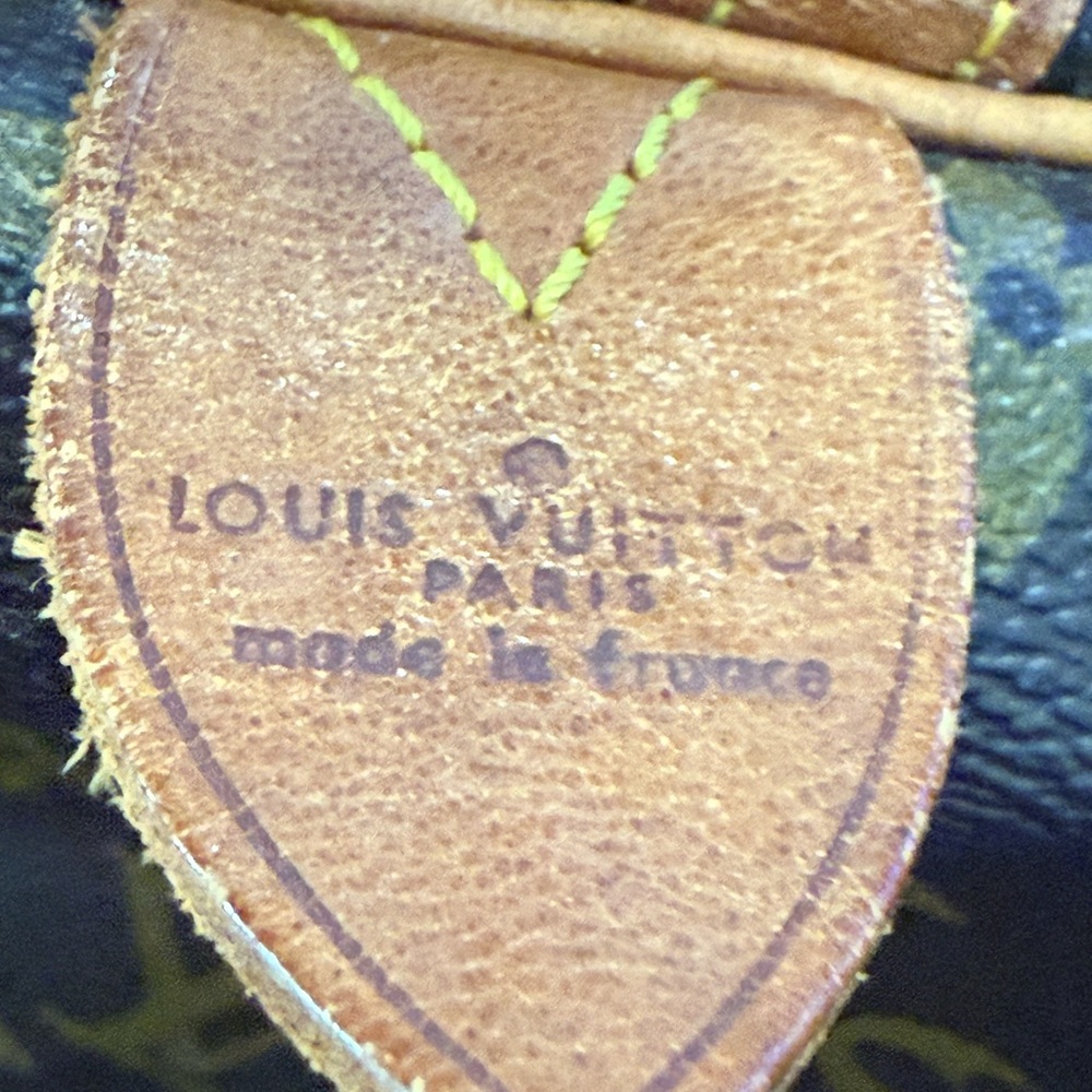 Louis Vuitton Sac Souple 55 Vintage Duffel Travel Bag - Authentic - Picture 8 of 15